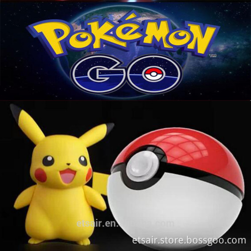 2016 Manufacturer Mobile Accessories Top Funny Cartoon Real 6000mah Magic Ball Pokemon Go Power Bank For Gift